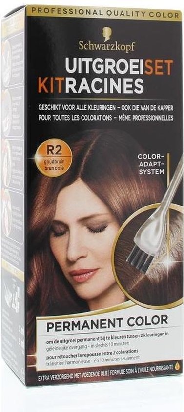 Schwarzkopf Vital colors uitgroeiset Goudbruin