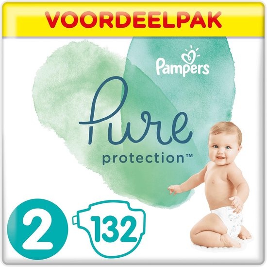 pampers pure protection diapers size 2