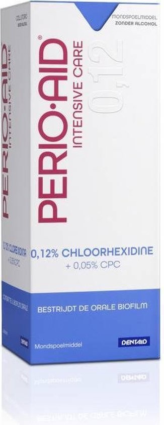 Luchten gezagvoerder Gestaag PerioAid Mondspoelmiddel 0,12% Intensive Care 500 ml - Onlinevoordeelshop