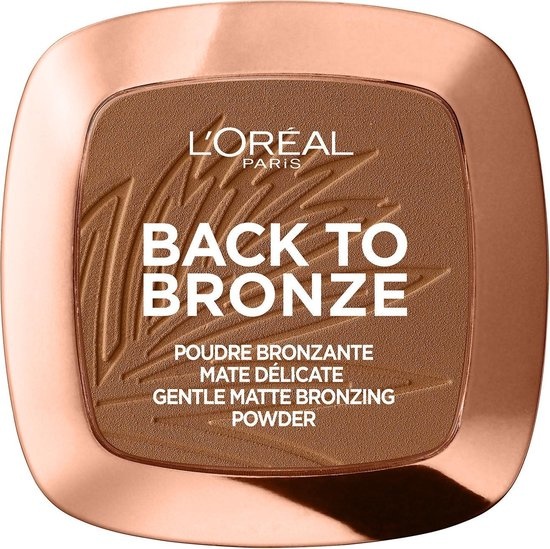 L'Oréal Wake Up & Glow Bronzer - 02 Back To Bronze - Matterende Bronzer
