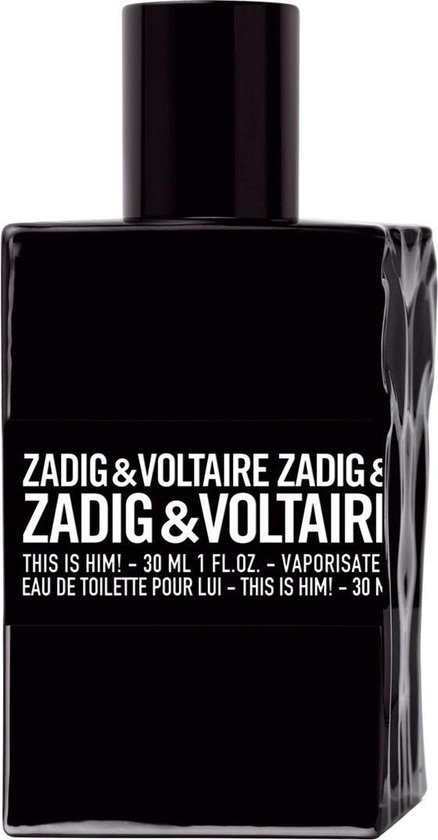 Zadig & Voltaire This Is Him 100 ml - Eau de Toilette - Herenpafum