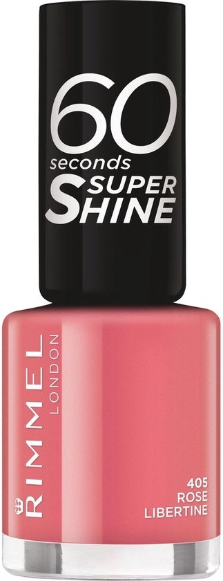 Rimmel London Vernis à ongles Supershine 60 secondes - 405 Rose Libertine