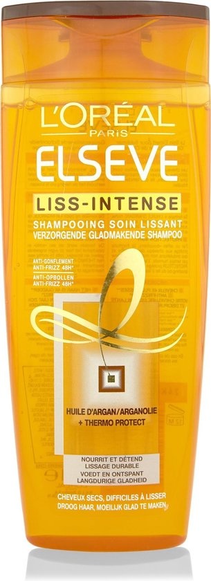 L'Oréal Paris Elsève Liss-Intense Shampoo - Difficult to Style, Dry Hair - 250 ml