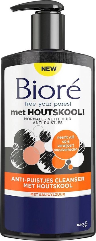 Biore Charcoal Anti Pickel Reiniger 0 Ml Onlinevoordeelshop