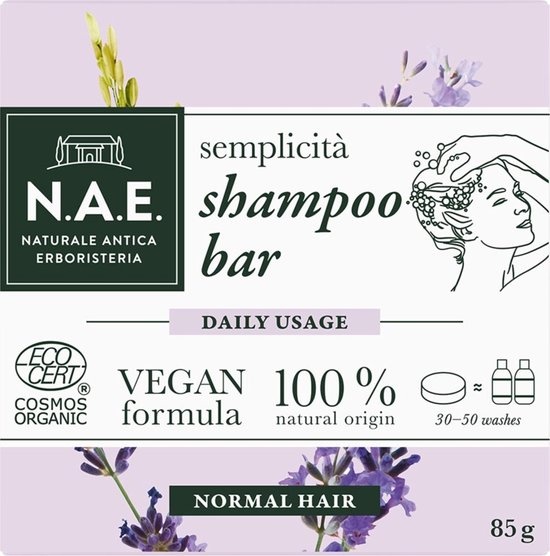 NAE Simplicity Shampoo Bar Daily use Normal hair
