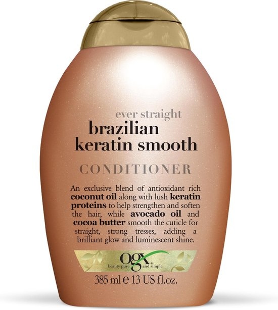 Revitalisant lisse à la kératine brésilienne - 385 ml