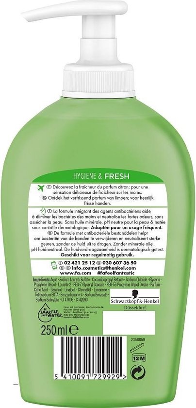 FA Liquid Soap Hygiene & Fresh