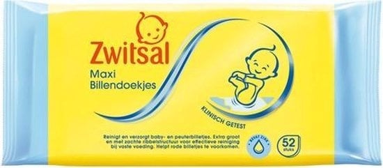 Zwitsal Maxi Baby Wipes - 52 Stück