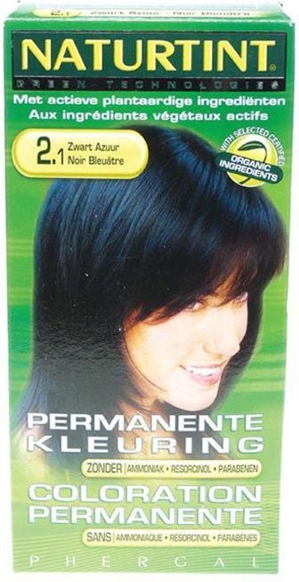 Naturtint 2.1 - Black Azure - Teinture pour les cheveux