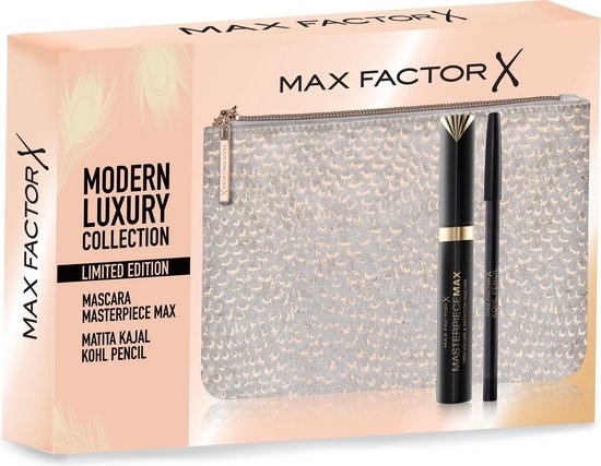 Max Factor Masterpiece Max Mascara + Kohl Pencil + Pouch Gift Set