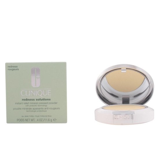 Clinique Redness Solution Poudre pressée minérale à soulagement instantané (types de peau 1, 2, 3, 4)