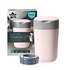 Seau à couches Twist & Click Tommee Tippee - Sangenic Tec - Rose