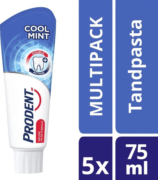 Prodent Toothpaste Coolmint 5 x 75 ml - Value pack