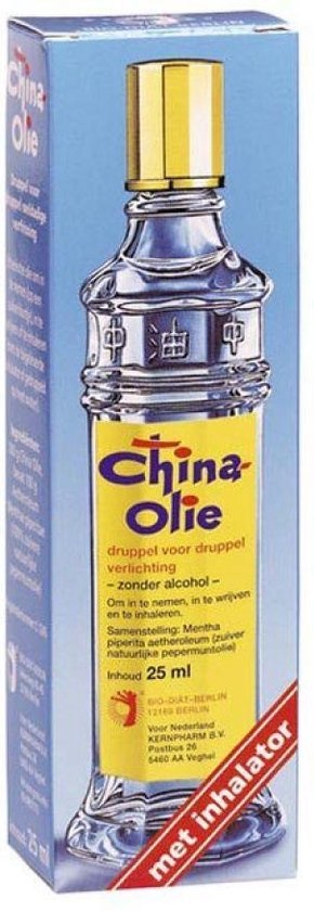 Huile de Chine Bio Diat - Avec inhalateur - 25 ml