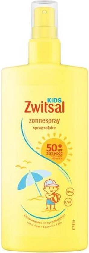 Zwitsal Zonnespray Kids SPF50+ Waterresistent en voor de gevoelige huid - 200 ml