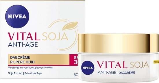 NIVEA VITAL Crème de jour protectrice anti-âge au soja SPF30 - 50 ml