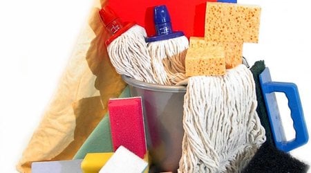 Cleaning materials