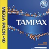 Tampax Super Plus Tampons - 40 Stück - Mit Einführhülse - Verpackung beschädigt