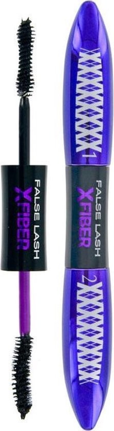 L'Oréal Paris - Falsche Wimpern Superstar X Fiber Mascara - Schwarz