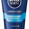 MEN Protect & Care Face Wash Cleansing Gel - 100 ml - Packaging damaged