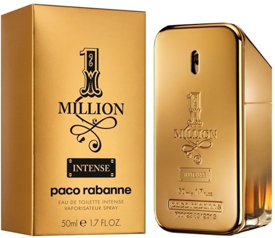 Paco Rabanne 1 Million 50 ml - Eau de Toilette - Männerparfüm - Verpackung beschädigt