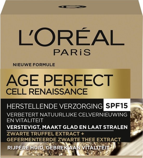 L'Oréal Paris Age Perfect Cell Renaissance SPF 15 Crème de Jour - 50 ml - Anti Rides