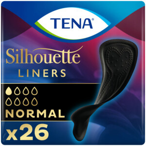 Tena Silhouette Noir Normal 26 pièces