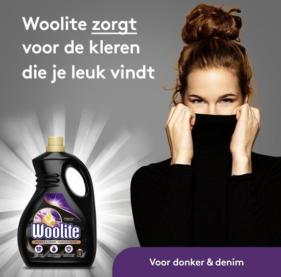 Détergent Woolite noir et foncé - 1,9 litre