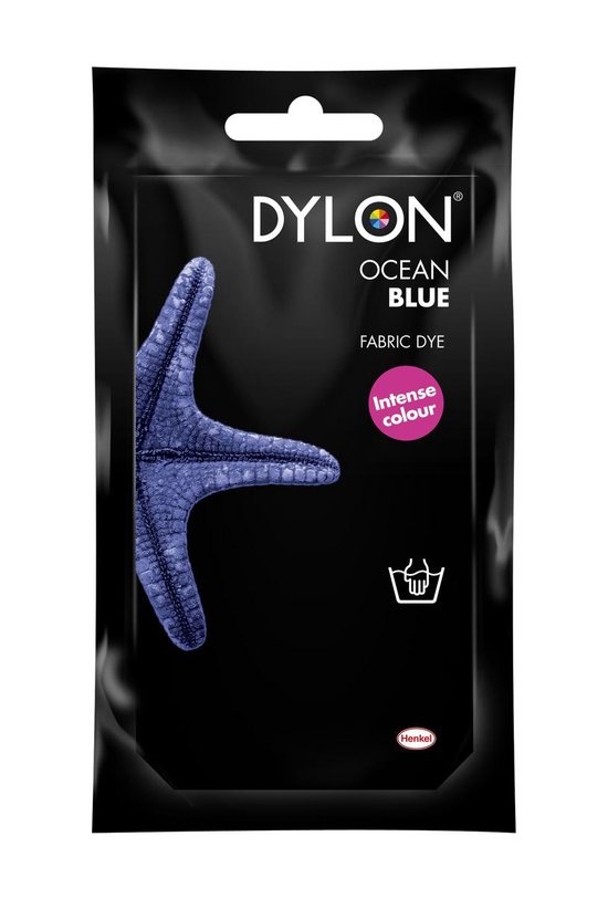 Ongeautoriseerd Typisch Op tijd DYLON Textielverf - Ocean Blue - handwas - 50 gr - Onlinevoordeelshop