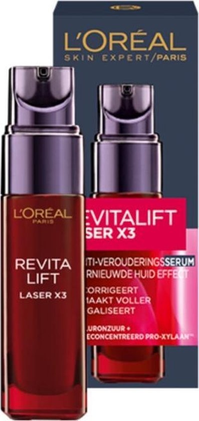 L'Oréal Paris Revitalift Laser X3 Serum - 30 ml - Anti Rides