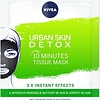 Masque en tissu Nivea Urban Skin Detox