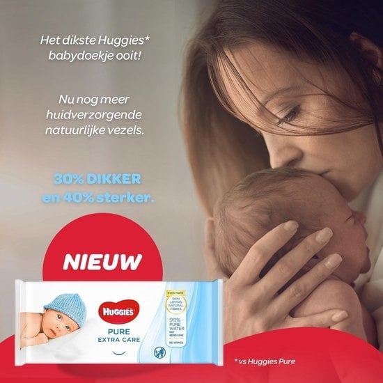 Lingettes Pure Extra Care HUGGIES : Comparateur, Avis, Prix