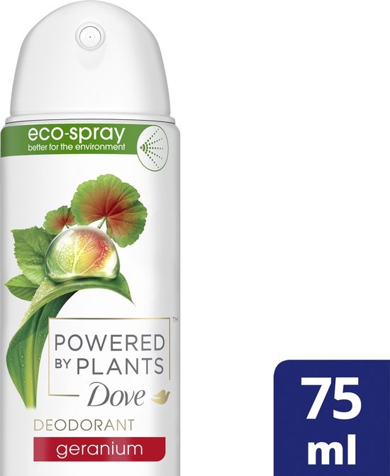 Dove Powered by Plants Déodorant Géranium 75 ml