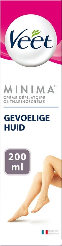 Crème dépilatoire Veet - Peau sensible - Minima - 200 ml