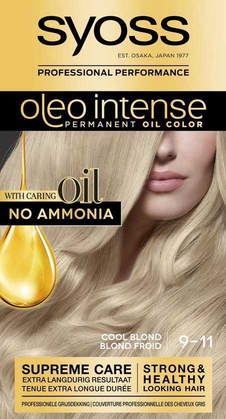 SYOSS Color Oleo Intense 9-11 Teinture pour les cheveux Cool Blond