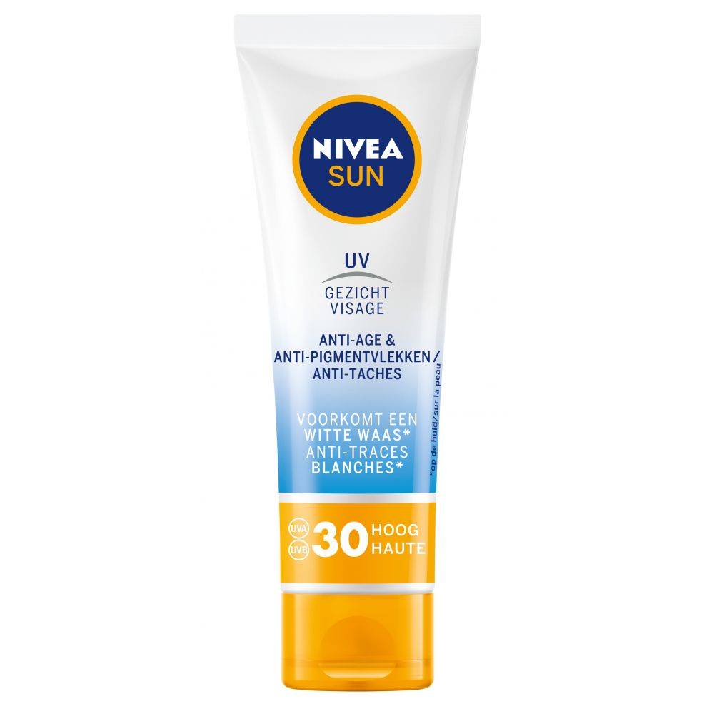Nivea Sun UV Anti-Age en Anti-Pigments SPF 30 50 ml - Verpakking beschadigd
