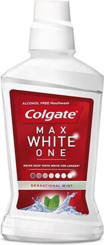 Colgate Mundwasser - Max White One Sensationelle Minze 500 ml