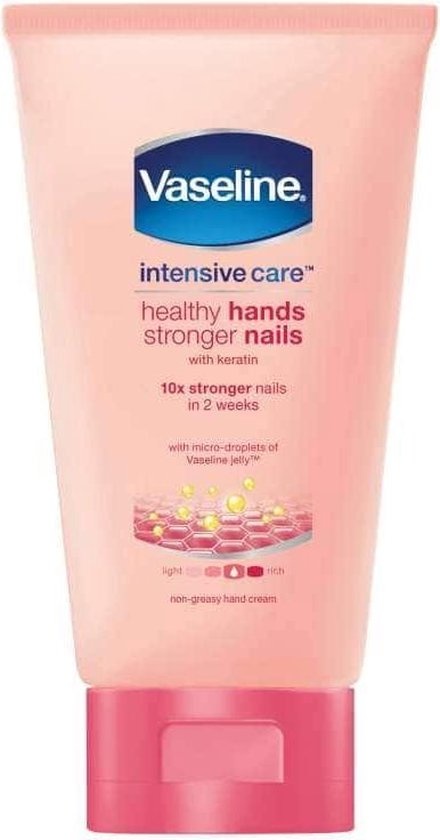 Vaseline Intensive Hand Cream and Nail Strengthening - 75 ml