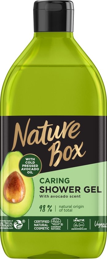 Nature Box Avocado Vegan Douchegel - 385ml