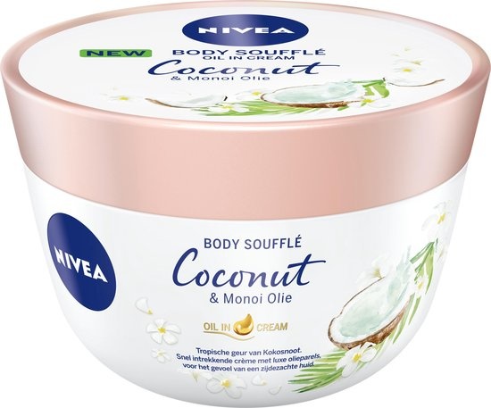 NIVEA Noix de coco & Monoï Soufflé Corps 200 ml