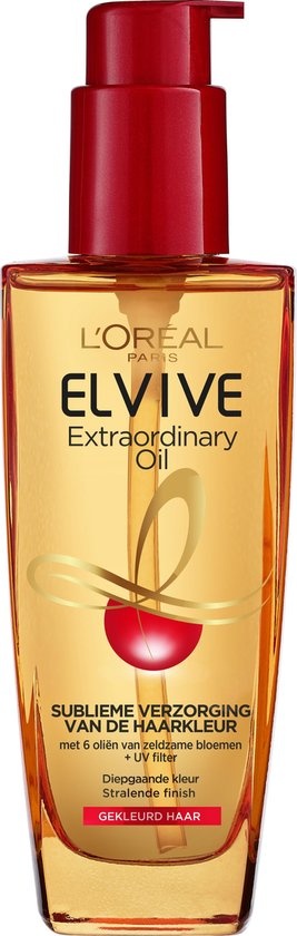 L'Oréal Paris Elvive Extraordinary Oil Huile capillaire pour cheveux colorés - 100 ml