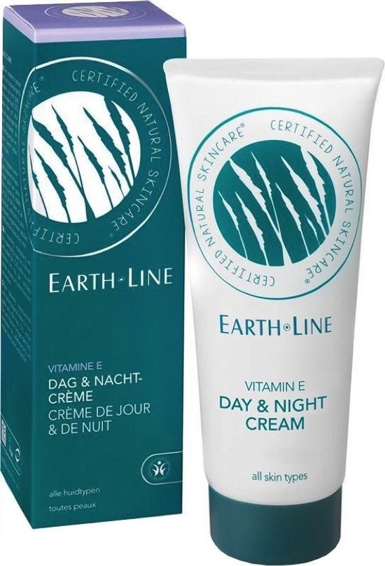 Crème de jour et de nuit à la vitamine E Earth-Line - 100 ml