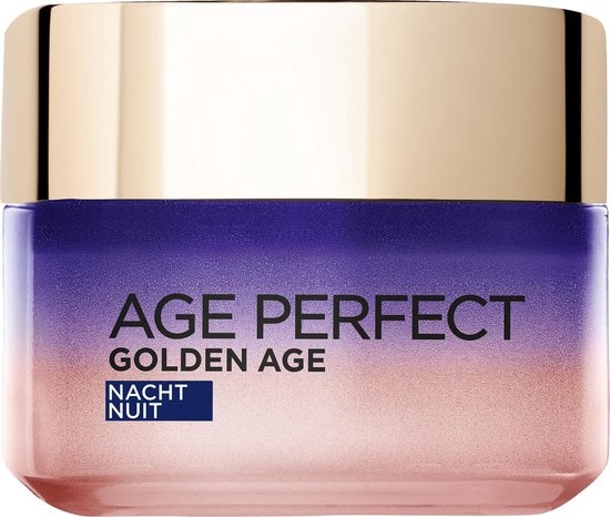 L'Oreal Paris Age Perfect Crème de Nuit Anti Rides Age d'Or - 50 ml - Emballage endommagé