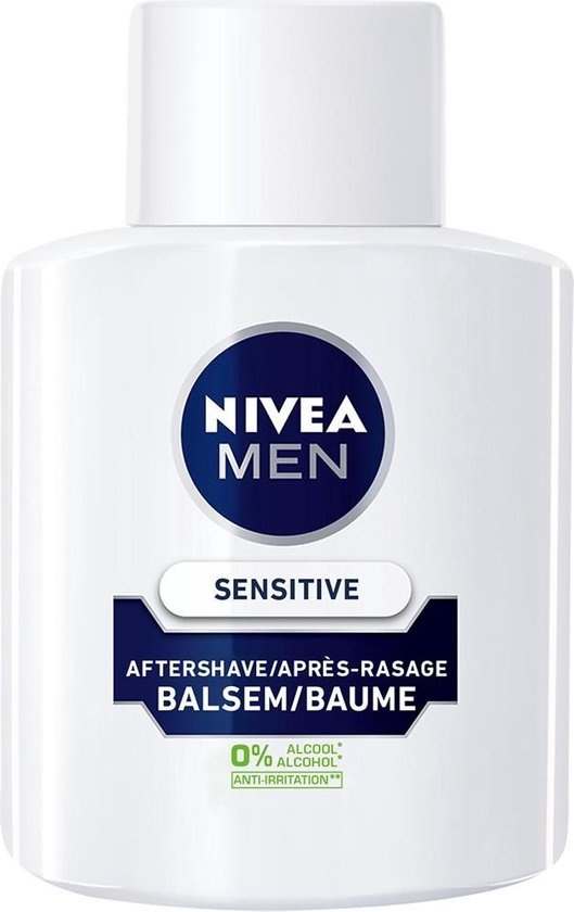 Nivea Men Aftershave Balsem Sensitive 100 ml - Verpakking beschadigd