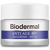 Biodermal Anti Age 40+ - Crème de jour contre le vieillissement cutané - SPF15 - 50ml - Emballage endommagé