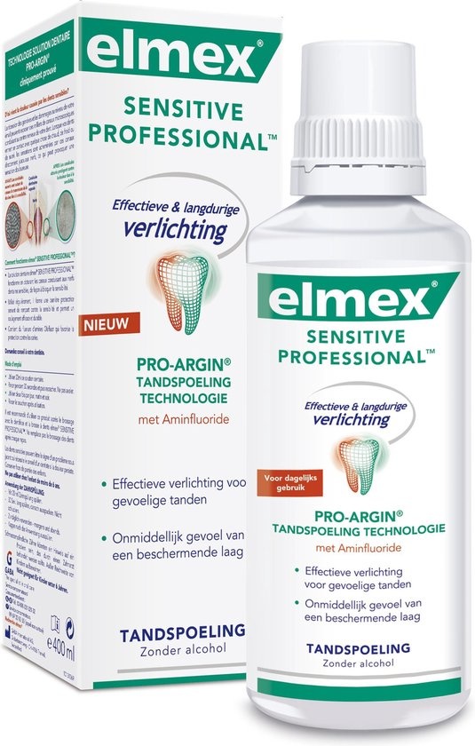 Elmex Sensitive Professional Pro-Argin Tandspoeling - 400 ml