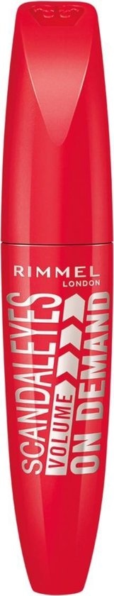 Rimmel London Scandal’Eyes Volume On Demand Mascara - 001 Black - Zwart