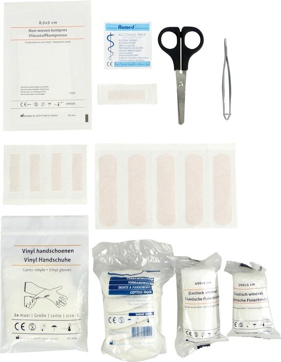 Trousse de premiers soins Carpoint - Trousse de premiers soins - Touriste - 21 pièces