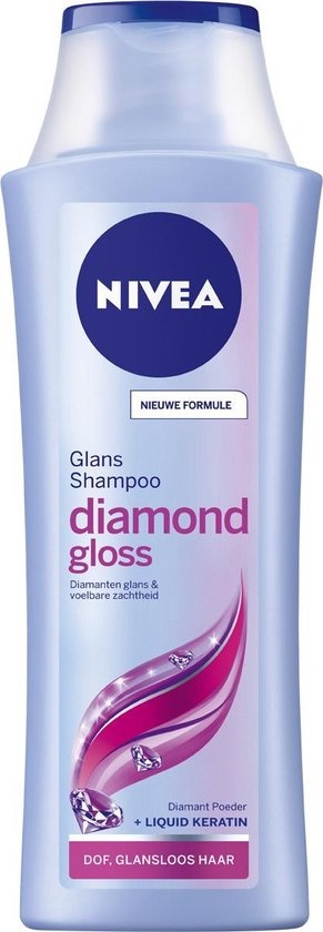 Nivea Shampoo Diamond Gloss 250ml -normaal/dof haar