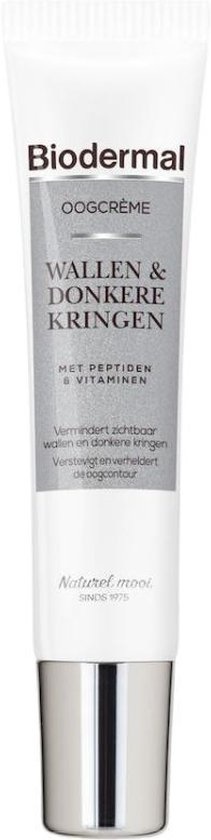 Biodermal Oogcreme bij Wallen & Donkeren Kringen - Vermindert zichtbaar wallen, donkere kringen rimpels en fijne lijntjes